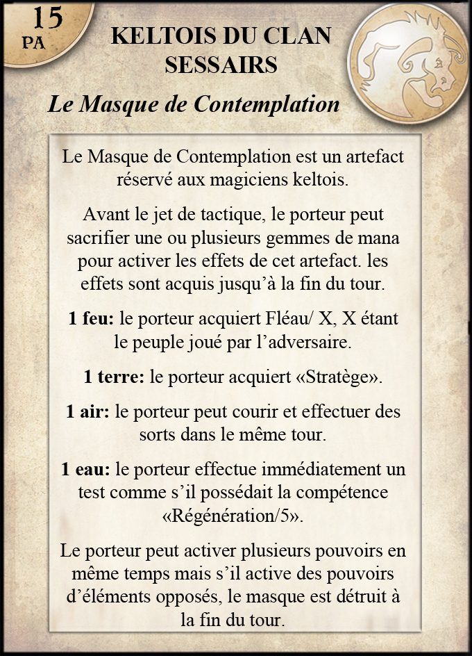 Masque de Contemplation